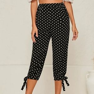 Polka Dot Capris